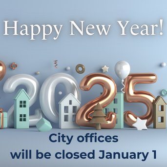 closed for new years graphic