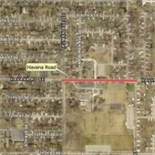 2023 Havana Road Project Aerial Map