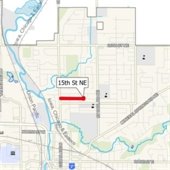 2022 Street & Utility Project Aerial Map