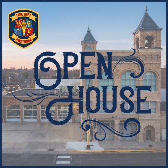 Fire Department Open House graphic