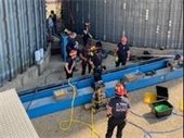Confined space training for Owatonna firefighters