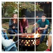 stock image recreational fire