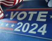 stock image of VOTE 2024