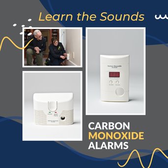 CO alarms graphic