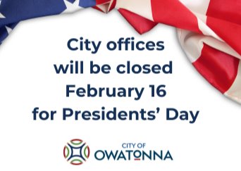 Presidents Day holiday graphic