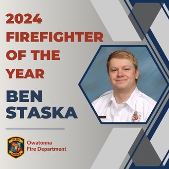 firefighter of the year graphic