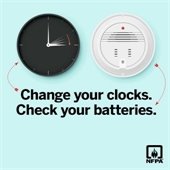 change clocks change batteries graphic