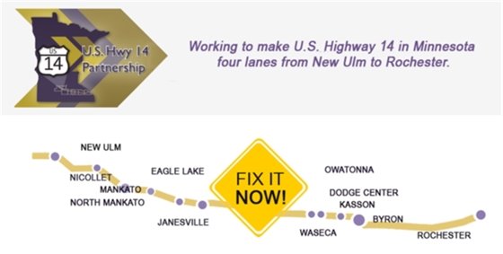 Highway 14 Partnership graphic