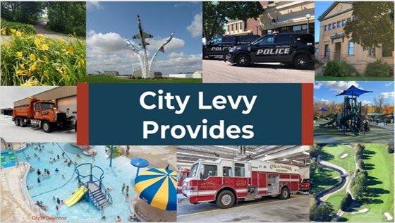 City levy provides photo collage