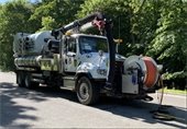 sewer jet vac truck
