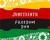 Juneteenth Freedom Day graphic