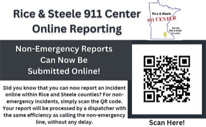 online reporting for 911 graphic