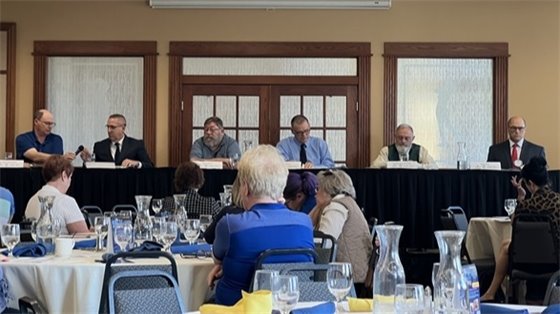 photo of candidates at October 21 2024 forum