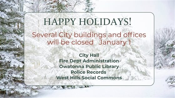City Hall closed graphic