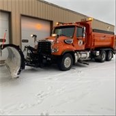 City snowplow truck