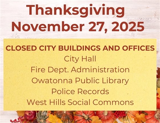 Closed Thanksgiving graphic