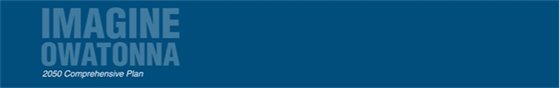 Imagine Owatonna 2050 Comprehensive Plan graphic horizontal