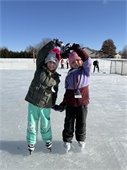 two young skaters