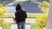 package thief stock photo