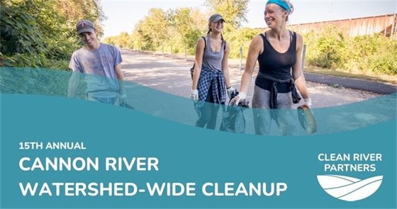 Clean River Partners Clean Up Graphic
