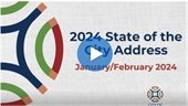 Screenshot of State of the City video online