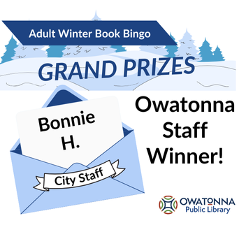 2025 Book Bingo Winners 4 of 4