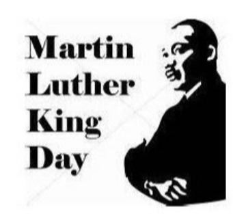 MLK Day - Jan 2021