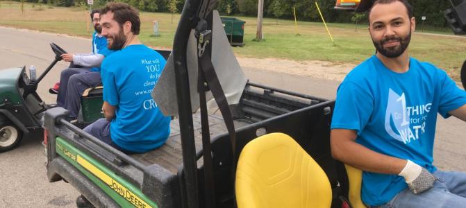 Straight River Clean Up Event