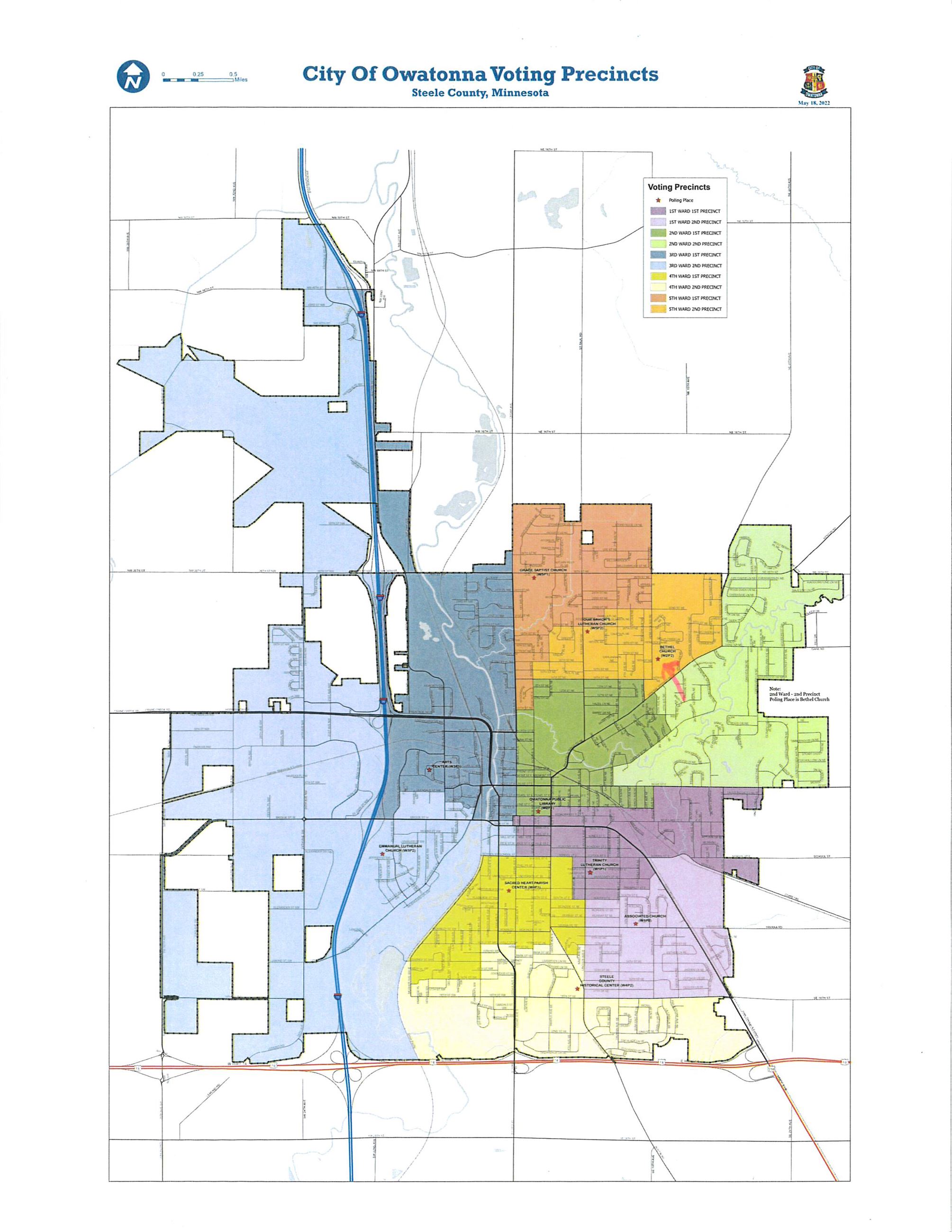 Polling Sites - May 2022